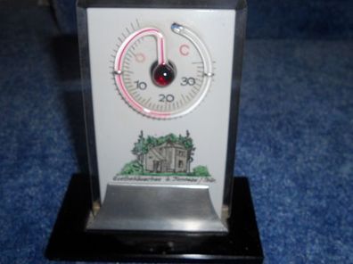 älteres Thermometer - Reiseandenken Goethehäuschen bei Ilmenau