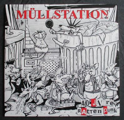 Müllstation - 40 Jahre Rattenpunk Vinyl LP farbig