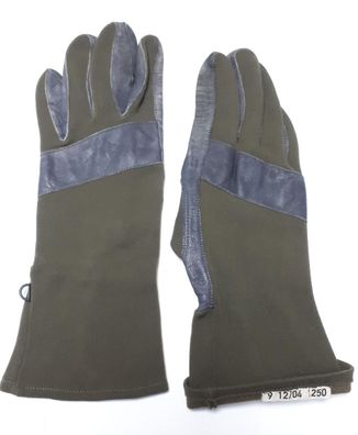 Original Bundeswehr Handschuhe oliv Größe 9 gebraucht