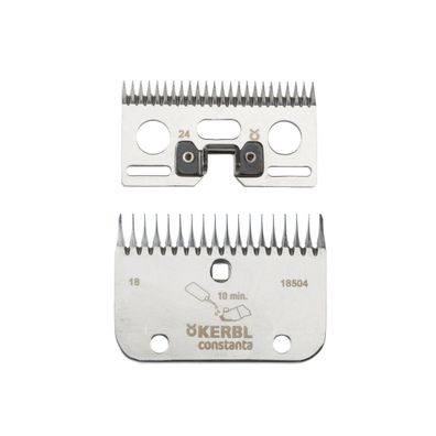 KERBL Schermesser-Set AR2 Typ 60, Normalschur, 24/18 Zähne