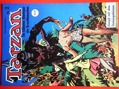 Tarzan Mondial 2, .. Hethke, .. geringe Nachdruckmenge, . Top !