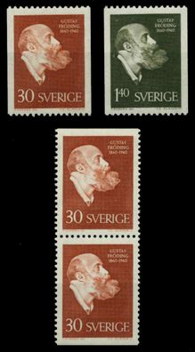 Schweden 1960 Nr 461C Do Du-462C postfrisch X881166