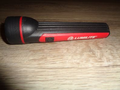 Taschenlampe Lumilite -ohne Batterien -schwarz/ rot