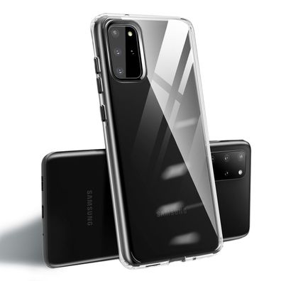 doupi UltraSlim Case Samsung S20 Ultra TPU Schutzhülle Silikon Soft Cover Transparent