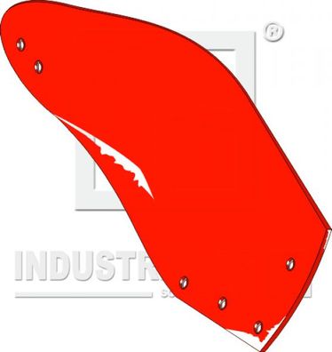 Streichblech-Hinterteil - rechts 34.0118-N4 zu Pflugkörper Typ N4