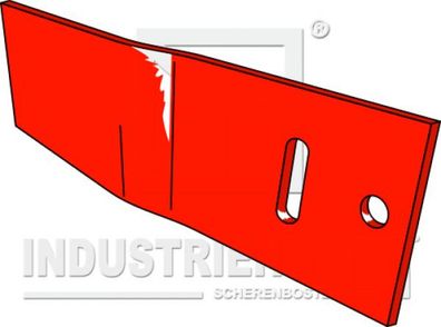 Streichblech-Verlängerung - rechts 34.0138-N4 zu Pflugkörper Typ N4