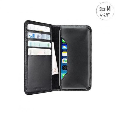 Artwizz Universal Wallet für Smartphones - Schwarz - Grösse M für 4 Zoll +