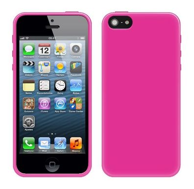 4-OK Protek Colors für Apple iPhone 5 in Pink