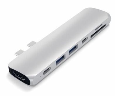 Satechi Type-C Pro Hub 4K HDMI für MacBook Pro - Silber