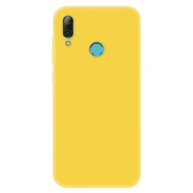 4-OK Slim Colors Schutz Hülle für Huawei P Smart (2019) - Gelb