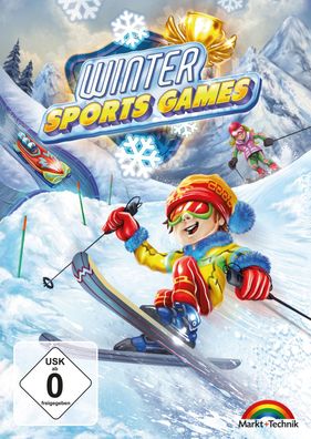 Winter Sports Games - Skispringen, Curling, Albfahrt, Bobfahren, Rodeln, Slalom - ESD