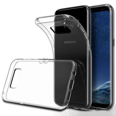 ULTRA SLIM Case für Samsung Galaxy S8+ / S8 Plus Silikon Hülle Schutzhülle TPU ...