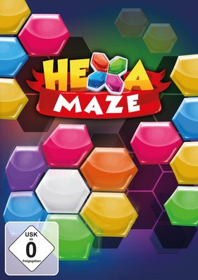 HEXA MAZE - 240 verzwickte Puzzles - Puzzelspiel - Knobelspiel - Rätsel - ESD