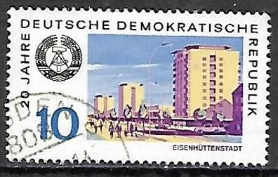 DDR gestempelt Michel-Nummer 1498