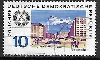 DDR gestempelt Michel-Nummer 1495