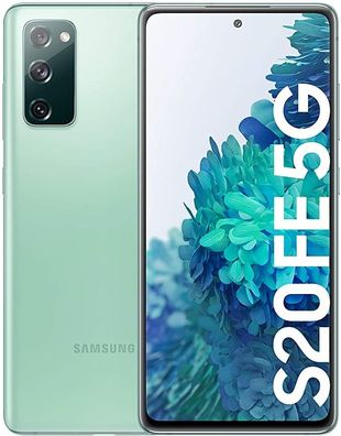 Samsung Galaxy S20 FE 5G, 128 GB, Cloud Mint, NEU, OVP, versiegelt