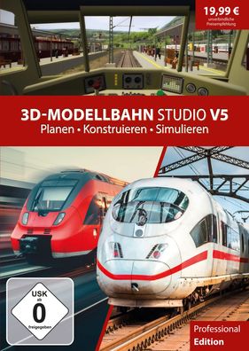 3D Modellbahn Studio V5 - Zugsimulator - Trainsim - Eisenbahn Planer - Download