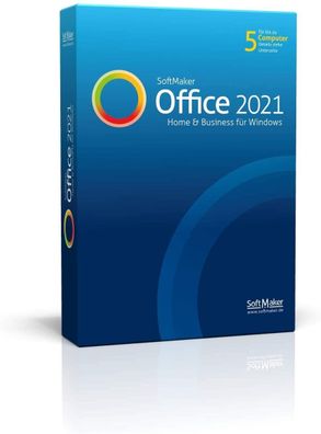 SoftMaker Office 2021 - Home and Business für Windows - 5 Benutzer - ESD