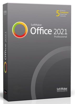 SoftMaker Office 2021 Professional für Windows und MAC - 5 Benutzer - ESD