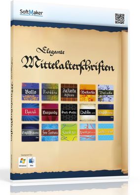 Elegante Mittelalterschriften - Fonts - Schriften - True Type -Download Version