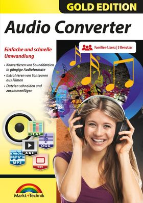 Audio Converter - Konvertieren von Sound Dateien mehr als 100 Formate - 3 User