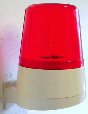 Blitzlampe 12 V DC mit Wandhalter