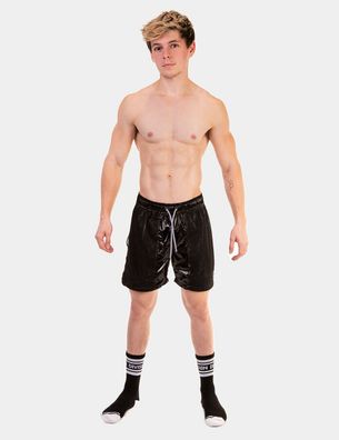 barcode Berlin Short LEO schwarz Lack 91838/100 gay sexy Angebot SALE