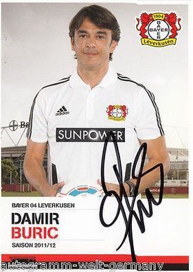 Damir Buric Bayer Leverkusen 2011-12 2. Karte TOP + A 67469