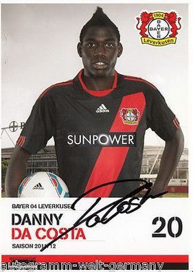 Danny da Costa Bayer Leverkusen 2011-12 2. Karte TOP + A 67471