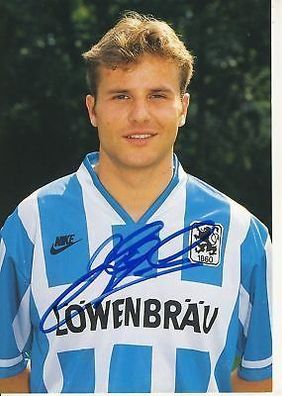 Holger Greilich 1860 München 1995-96 Autogrammkarte + A 67193