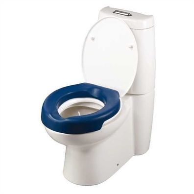 Careline - Soft Toilettensitzerhöhung CONTI 5 cm Höhe, blau * ohne Montage*