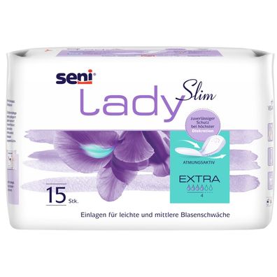 Seni Lady Slim Extra Inkontinenz Vorlagen 24x15 Stk. mittlere Blasenschwäche