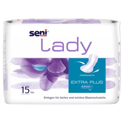 Seni - Lady Extra plus Inkontinenz Vorlagen 20x15 Stk. * Mittlere STÄRKE*