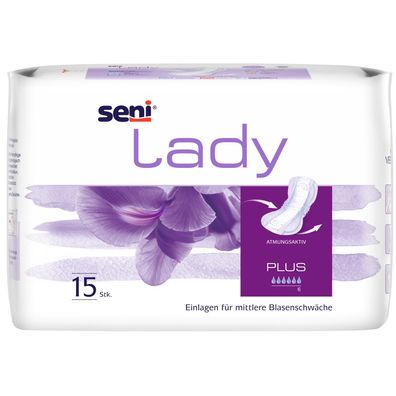 Seni - Lady Plus Inkontinenz Vorlagen 16x15 Stk. * GROß und STARK*