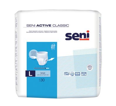Seni - Active Classic large Inkontinenzslip/ Pants, wie Unterwäsche 3x30 Stk.