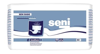 Seni - Classic Basic medium Windelhosen 4x30 Stk.