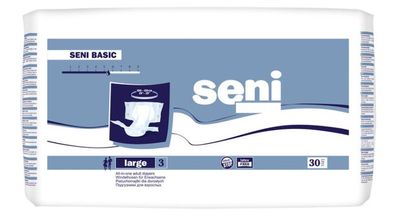 Seni - Classic Basic large Windelhosen 4x30 Stk.