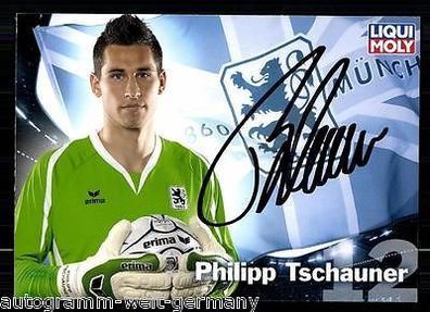 Philipp Tschauner 1860 München 2009-10 Autogrammkarte + A 67113