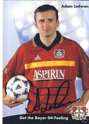 Adam Ledwon Bayer Leverkusen 1998-99 Verstorben + A 67792