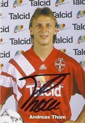 Andreas Thom Bayer Leverkusen 1994/95 TOP + A 67904