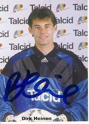 Dirk Heinen Bayer Leverkusen 1994/95 Autogrammkarte + A 67907
