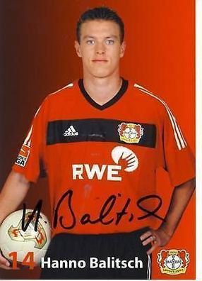 Hanno Balitsch Bayer Leverkusen 2003/04 Autogrammkarte+ + A 67654