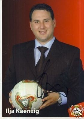 Ilja Kaenzig Bayer Leverkusen 2003/04 Autogrammkarte + + A 67655
