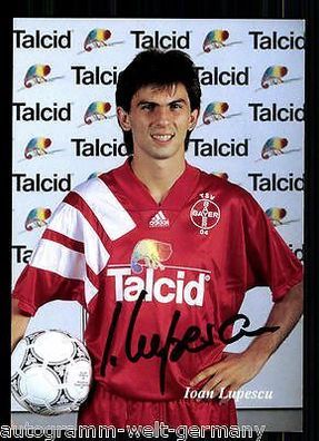 Ioan Lupescu Bayer Leverkusen 1993-94 Autogrammkarte + A 67932