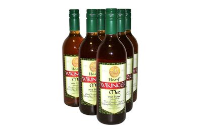 6 Flaschen Behn HANF Wikinger MET Honigwein mit Hanfextrakt 10,0% Vol., 0,75 l Liter