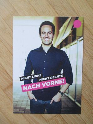 Österreich NEOS Politiker Christoph Wiederkehr - handsigniertes Autogramm!!!
