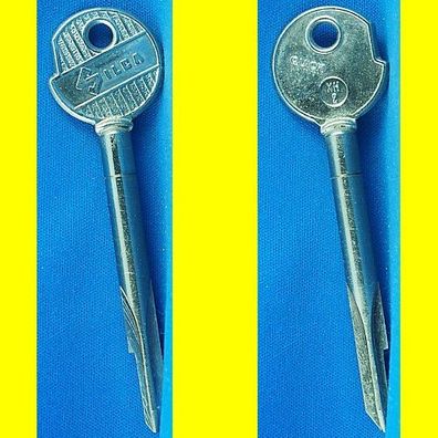 Silca XH2 - Kreuzbart Schlüssel Rohling - Gesamtlänge 92 mm