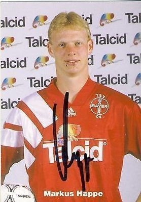 Markus Happe Bayer Leverkusen 1994/95 TOP + A 67916