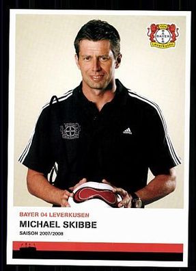 Michael Skibbe Bayer Leverkusen 2007/08 2. Karte + A 67564
