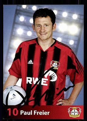 Paul Freier Bayer Leverkusen 2004/05 Autogrammkarte + + A 67636